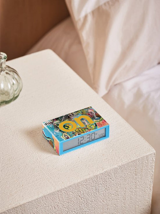 Lexon Flip + Alarm Saat X X Jean-Michel Basquiat Skull