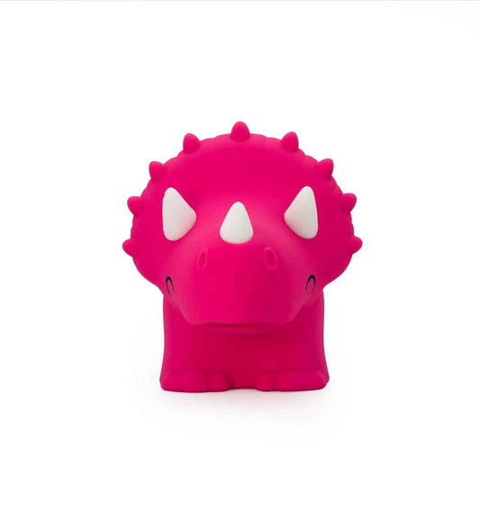 Dhink Silikon Gece Lambası Triceratops Pembe