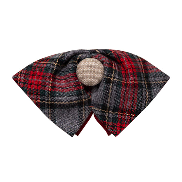 Hüzünlü Papyon - Kırmızı Gri