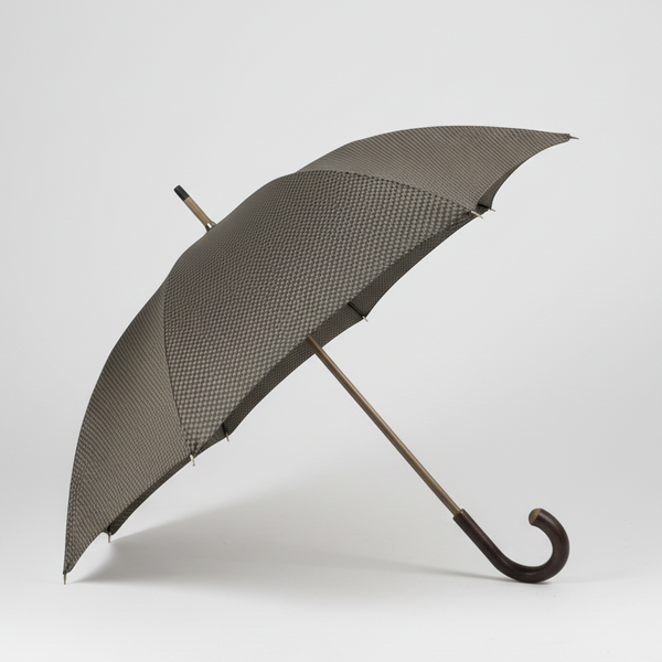 Bonherre mağazasından Pasotti Jacquard Piantino, jakar dokumalı lüks İtalyan el yapımı şemsiye.