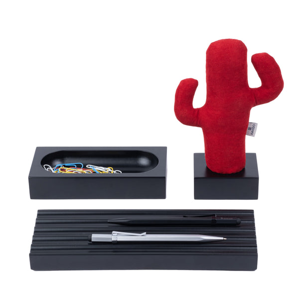 Kayigo Siyah Woody Kırmızı Cactus Üçlü Set