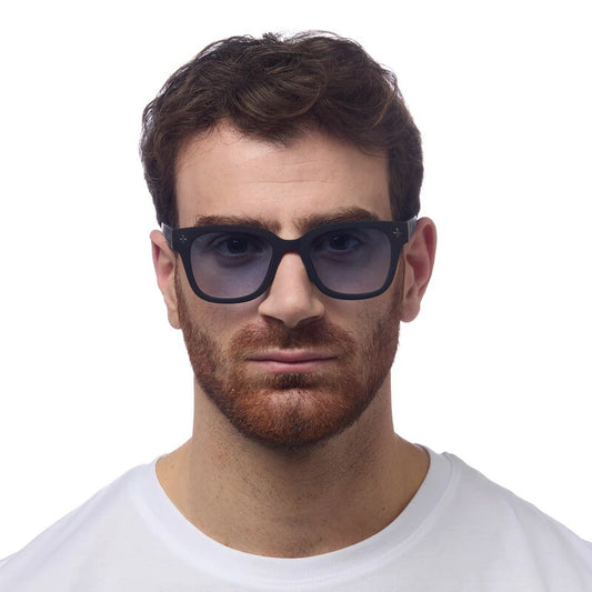 Okkia Giovanni Siyah & Gri Unisex Güneş Gözlüğü Mavi Gradyan