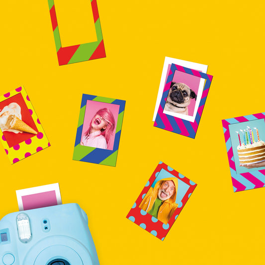 Mustard Party Time Çerçeve Magnet Seti