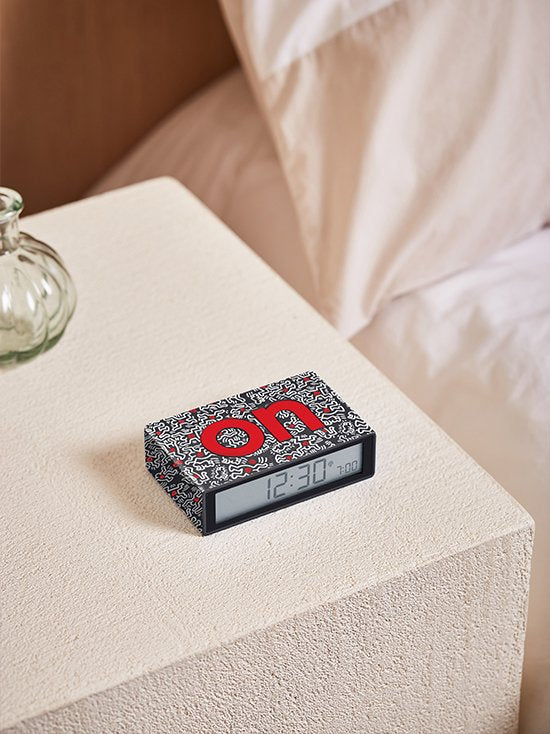 Lexon Flip + Alarm Clock X Keith Haring - Love