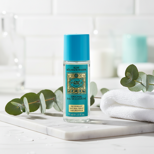 Bonherre mağazasından 4711 Original Eau de Cologne, limon ve lavanta notalı ferahlatıcı lüks vücut spreyi.