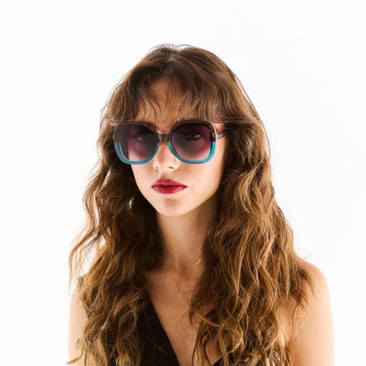 Okkia Anna Butterfly Güneş Gözlüğü Havana Mavisi