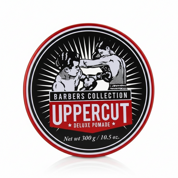 Bonherre mağazasından Uppercut Deluxe Deluxe Pomade 300 gr, güçlü tutuşlu ve yüksek parlaklık veren profesyonel büyük boy saç waxı.
