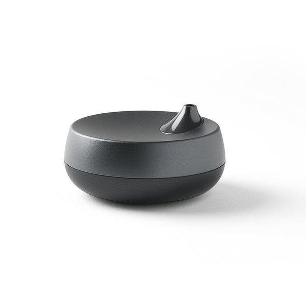 Bonherre mağazasından Lexon Romino, metalik gri şarj edilebilir susuz aroma difüzörü.