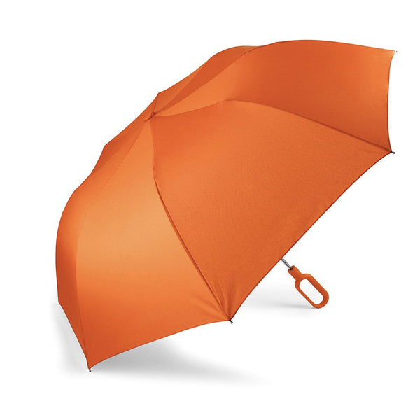 Bonherre mağazasından Lexon Mini Hook, Théo Williams tasarımı, otomatik açılır, kanca askılı lüks alüminyum ve polyester şemsiye.