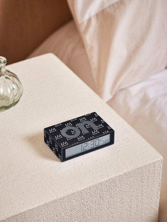 Lexon Flip + Alarm Saat X X Jean-Michel Basquiat Crown