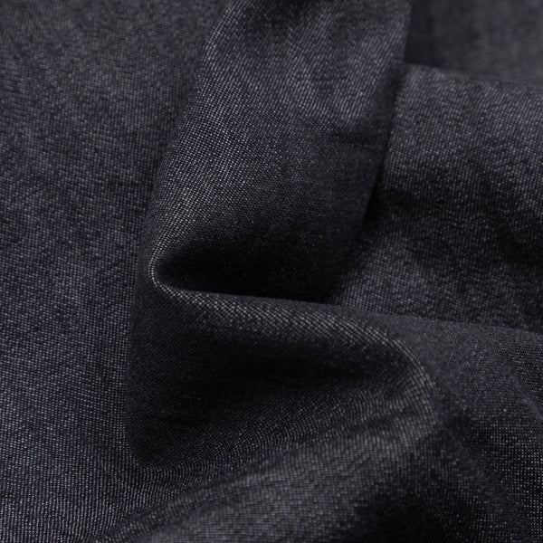 Antrasit Denim El Yapımı Gömlek