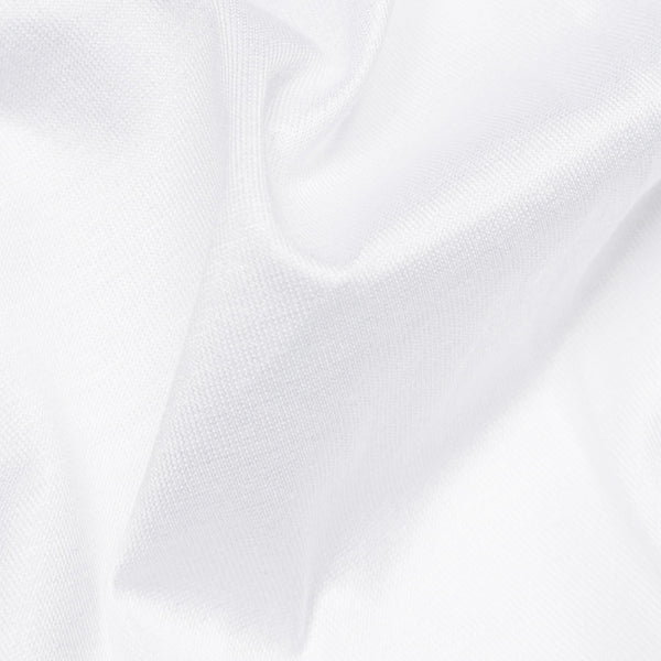 Beyaz Jersey Cotton El Yapımı Gömlek