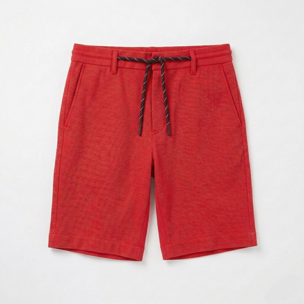 Raphael Bermuda Şort - Kırmızı
