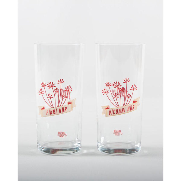 Fikri Hür Vicdanı Hür 2’li Koleksiyoner Kadeh Seti