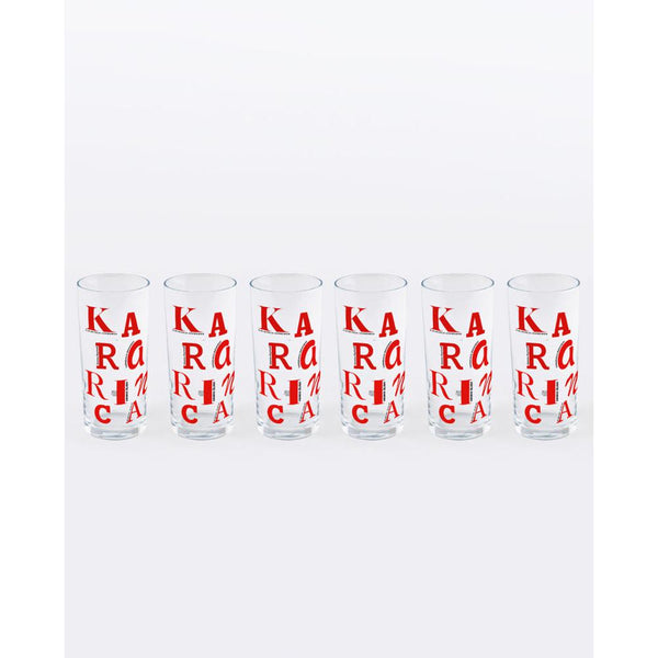 Kararınca - Rakı Kadehi 6'lı Set