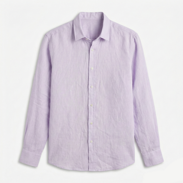 Keten Gömlek - Lila