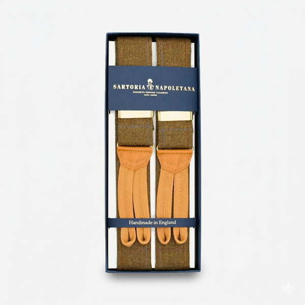 Pantolon Askısı - Kahverengi Turuncu