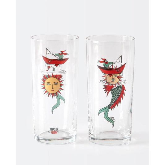 Yaz Rüyası - Rakı Kadehi 2'li Set