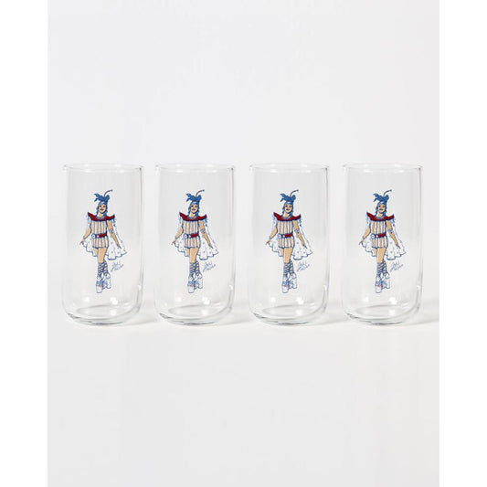 Zeki Müren Sahnede - Rakı Suyu Bardağı 4’lü Set