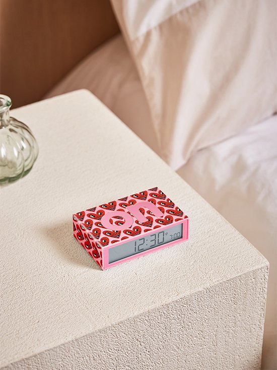 Lexon Flip + Alarm Clock X Keith Haring - Heart