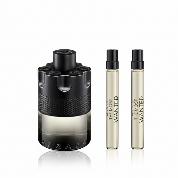 Bonherre mağazasından Azzaro The Most Wanted Intense, odunsu ve aromatik lüks erkek parfüm seti.