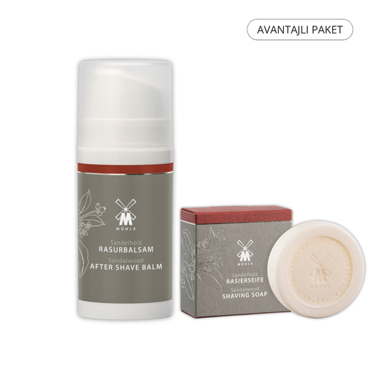 Mühle Tıraş Sabunu ve Tıraş Sonrası Balsam - Sandal Ağacı