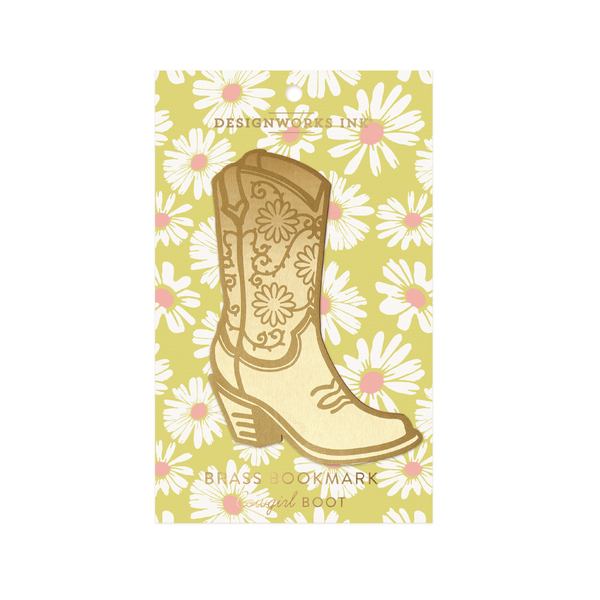 Metal Kitap Ayracı Kovboy Çizmesi Temalı