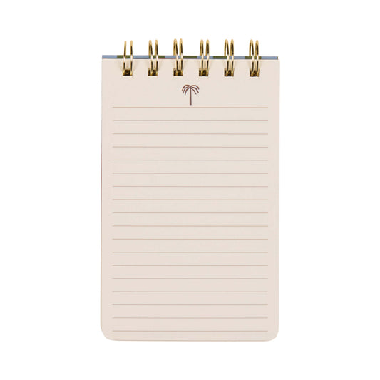 Bonherre mağazasından Designworks Ink marka, A Dopo palmiye desenli spiral not defteri.