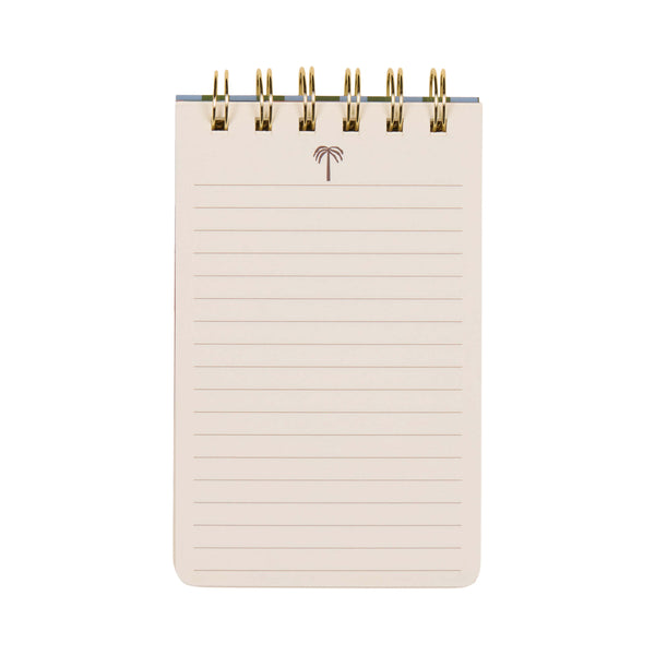 Spiral Not Defteri A Dopo Palmiye Desenli