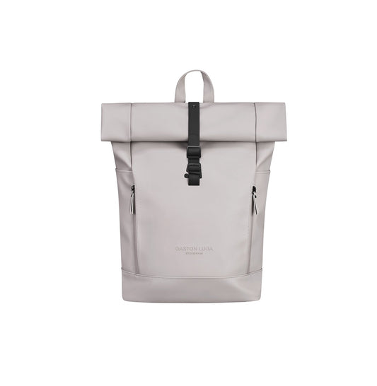 Bonherre mağazasından Gaston Luga marka, Rullen serisi, gri renkli, 16 inç laptop bölmeli sırt çantası.