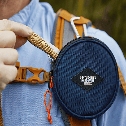 Bonherre mağazasından Gentlemen's Hardware marka, karabinalı, kordura kumaştan kullanışlı mini çanta.