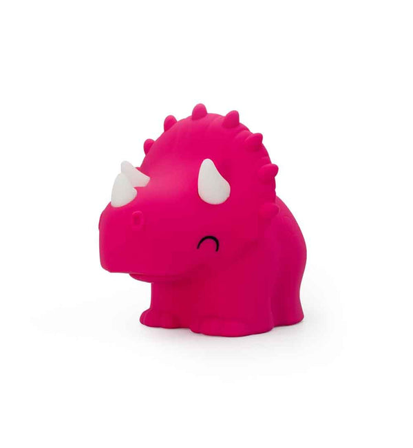 Dhink Silikon Gece Lambası Triceratops Pembe
