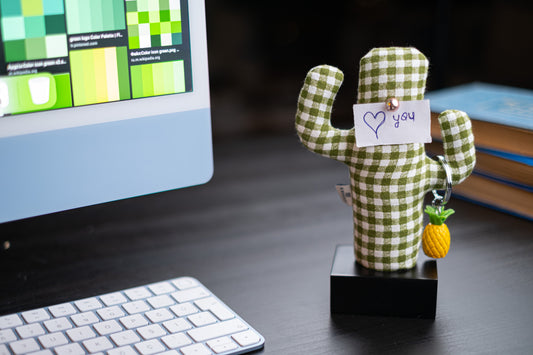 Kayigo Cactus Lavanta Dolgulu Notluk / Pötikareli - Gri