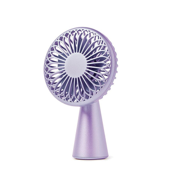 Bonherre mağazasından Lexon Wino, lila renkli kablosuz şarj edilebilir 3 hızlı taşınabilir mini fan.
