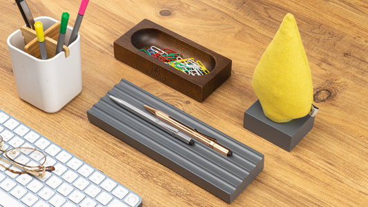 Kayigo Woody Gri Üçlü Ofis Seti - Sarı Ladin