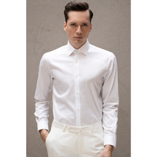 Klasik Gömlek - Beyaz
