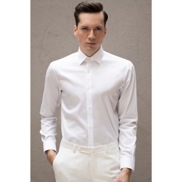 Klasik Gömlek - Beyaz