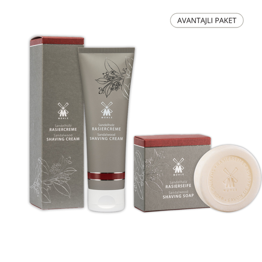 Mühle Tıraş Kremi ve Tıraş Sabunu - Sandal Ağacı Özlü