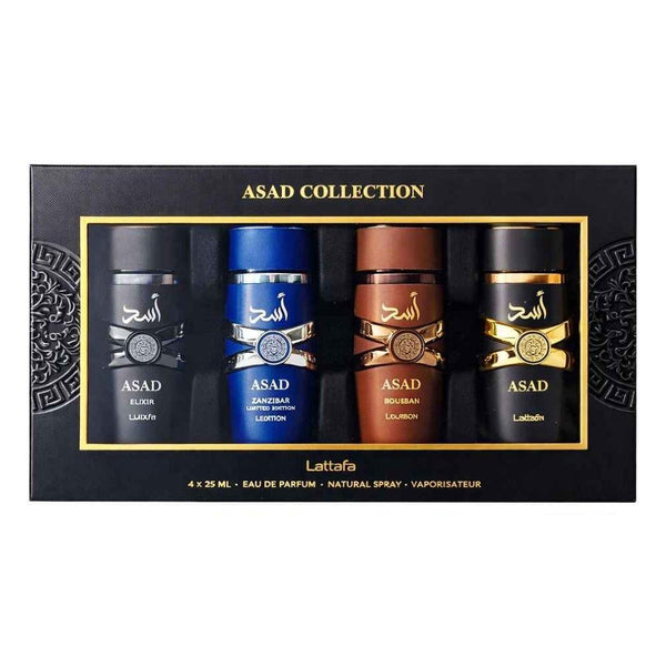 Lattafa Asad Discovery Set 4 x 25 ml Erkek Parfüm Seti