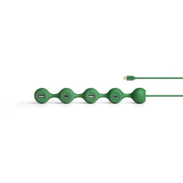 Peas Hub C USB Çoğaltıcı - Koyu Yeşil - Bonherre