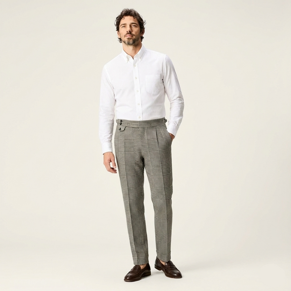 Dress Gordon Geniş Kareli Pantolon