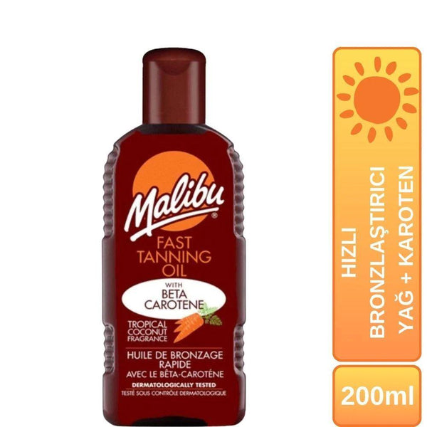 Güneş Hızlı Bronzlaştırıcı Yağ+Karoten