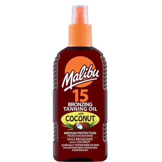 Güneş Koruyucu Bronzlaştırıcı Yağ+Hindistan Cevizi Yağı SPF15 - Bonherre