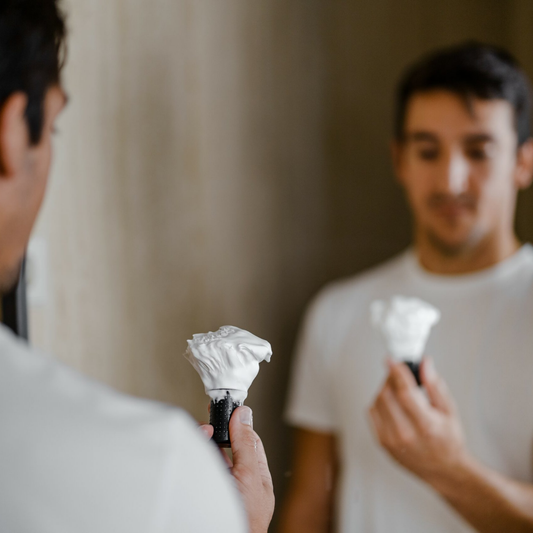 Masamune Tıraş Fırçası - Sentetik Kıl - Siyah