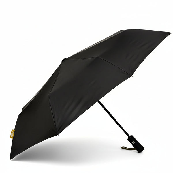 Bonherre mağazasından Original Duckhead The Daily Siyah, 9 geri dönüştürülmüş şişeden üretilen lüks otomatik şemsiye.