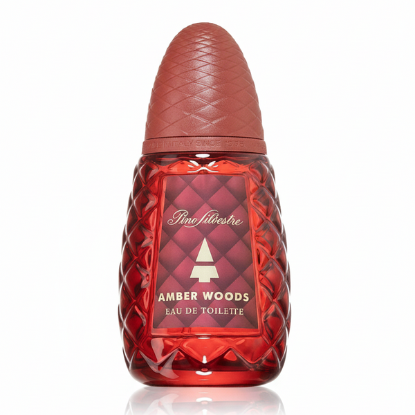 Bonherre mağazasından Pino Silvestre Amber Woods EDT, baharatlı, süet deri ve koyu odunsu notalı İtalyan erkek parfümü.