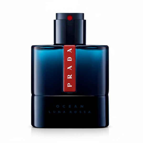 Bonherre mağazasından Prada Luna Rossa Ocean, iris ve bergamot notalı modern aromatik erkek parfümü.