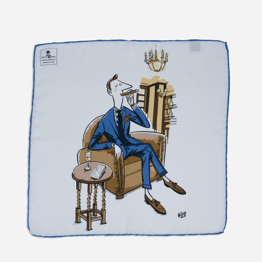Gentlemen Club İpek Cep Mendili - Bonherre