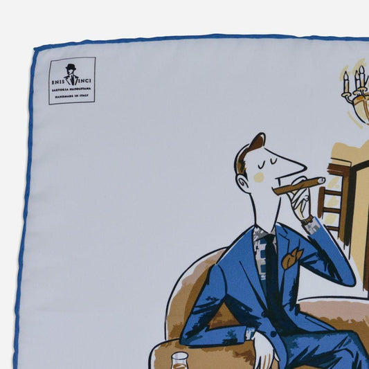 Gentlemen Club İpek Cep Mendili - Bonherre