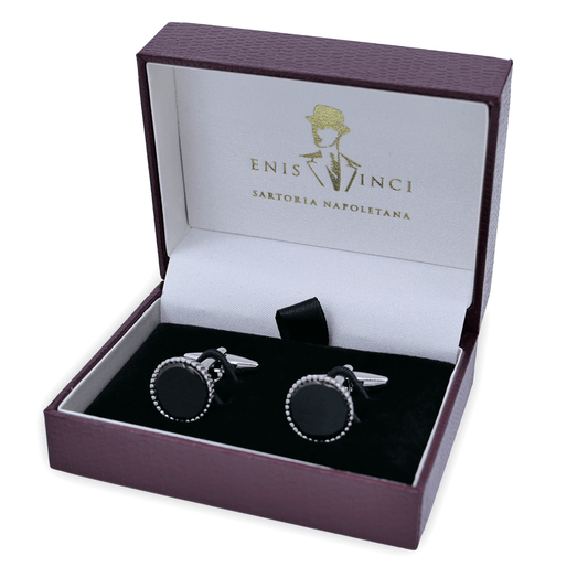 Heykel Oniks Kol Düğmeleri - Bonherre